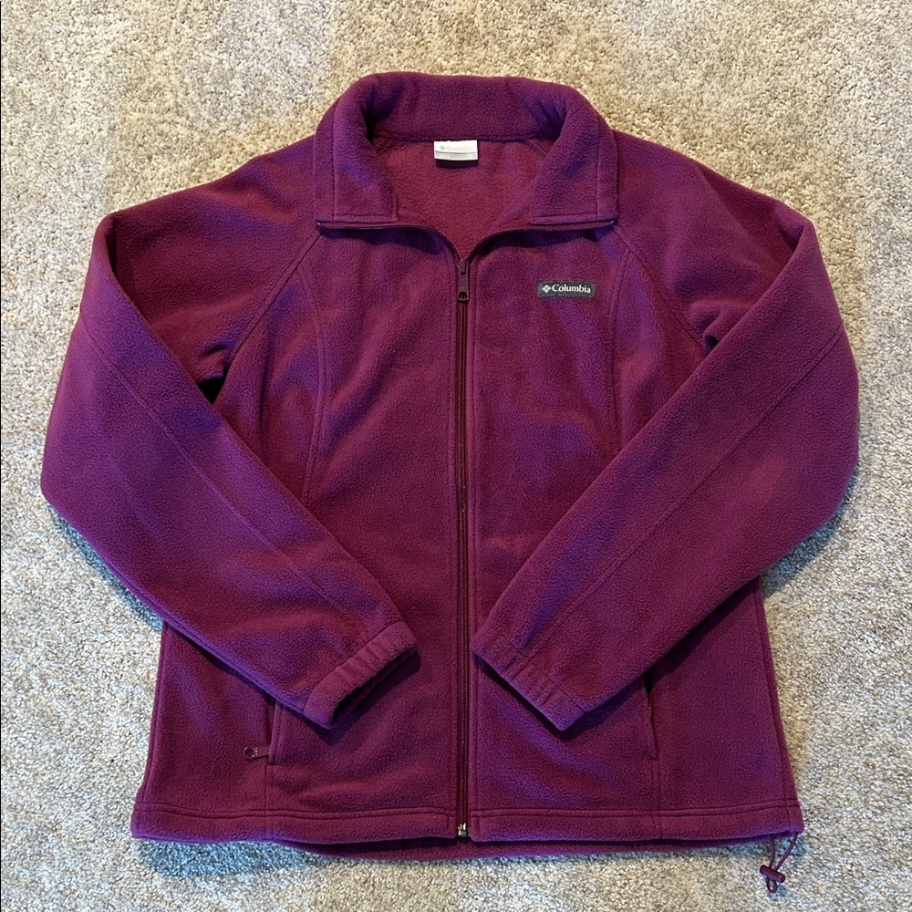 Columbia Rich Purple Full-Zip Fleece